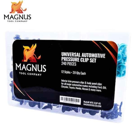 Llb LLB: 240pc Universal Automotive Pressure Clip Set LLB-MAG-240-CLIP